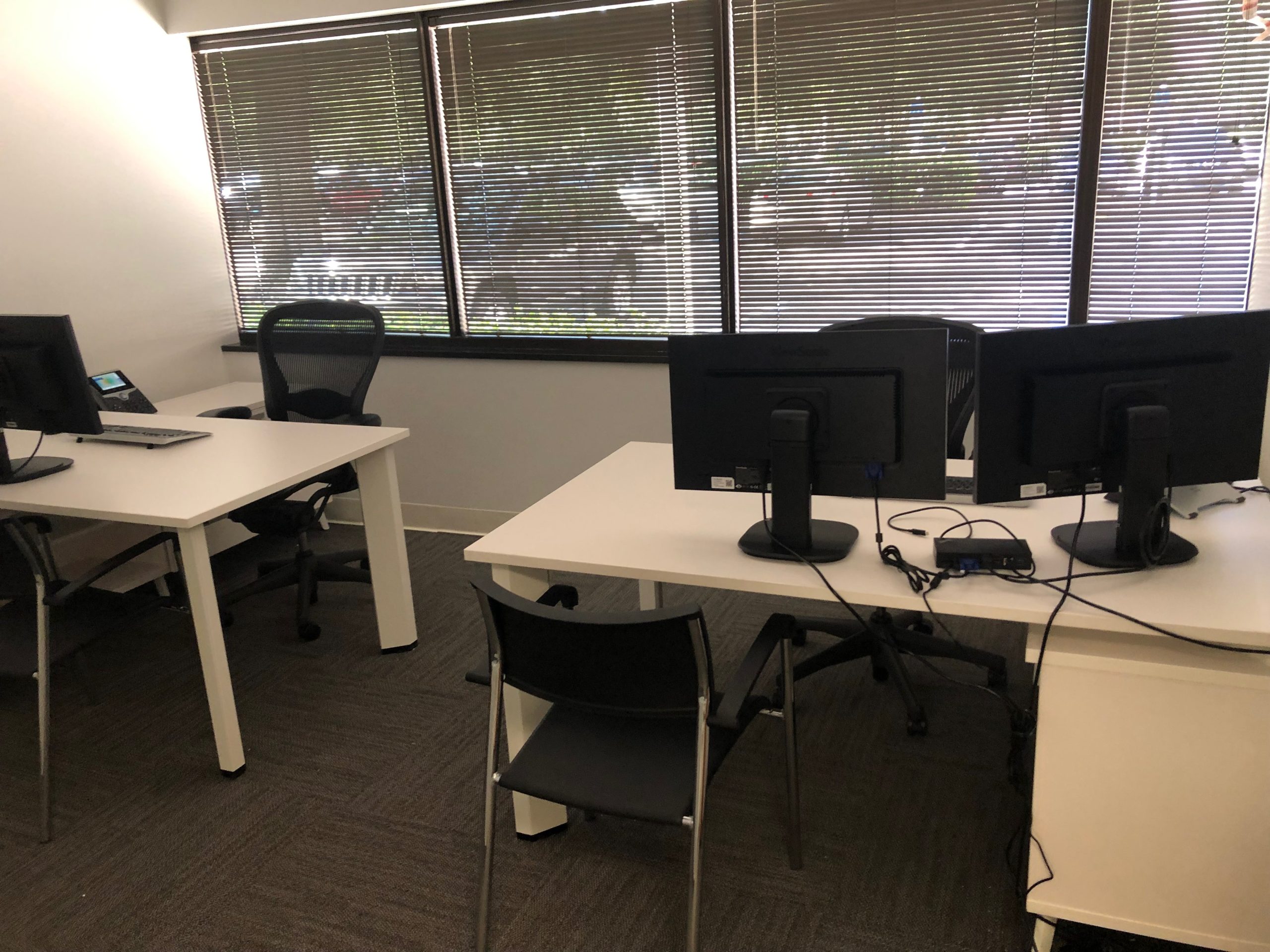 Open benching at CIM Group Longwood, completed.