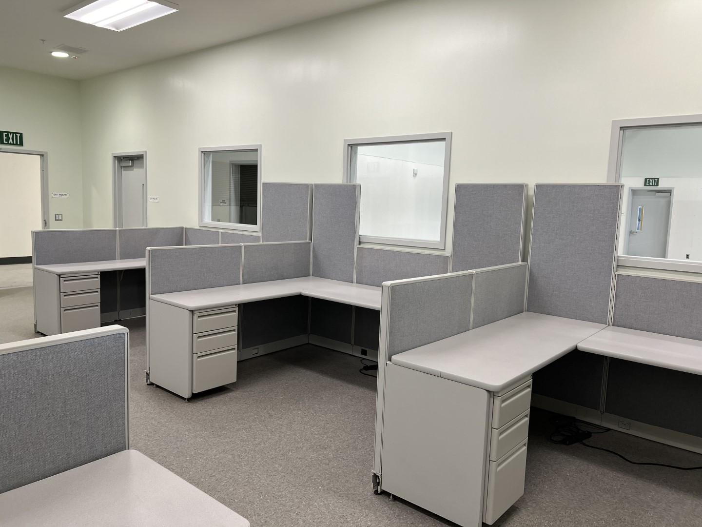 Panel and storage layout | Completed