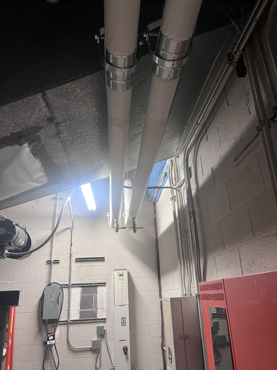 HCLTech Cary Chilled-Water Route | Before