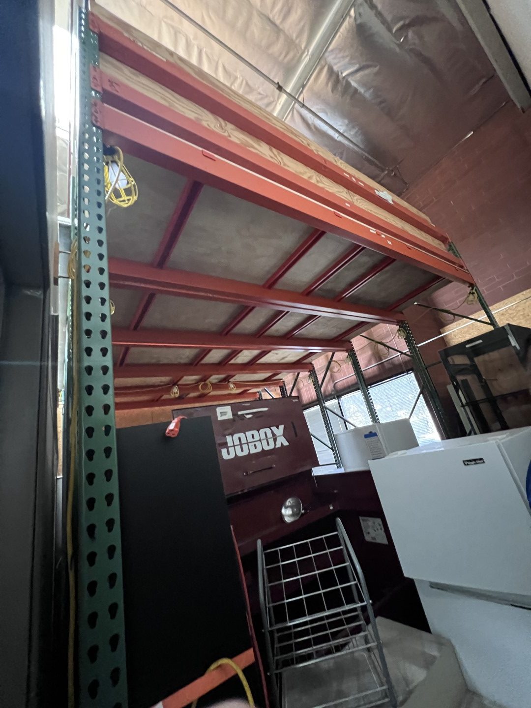 Rack-built mezzanine | Before