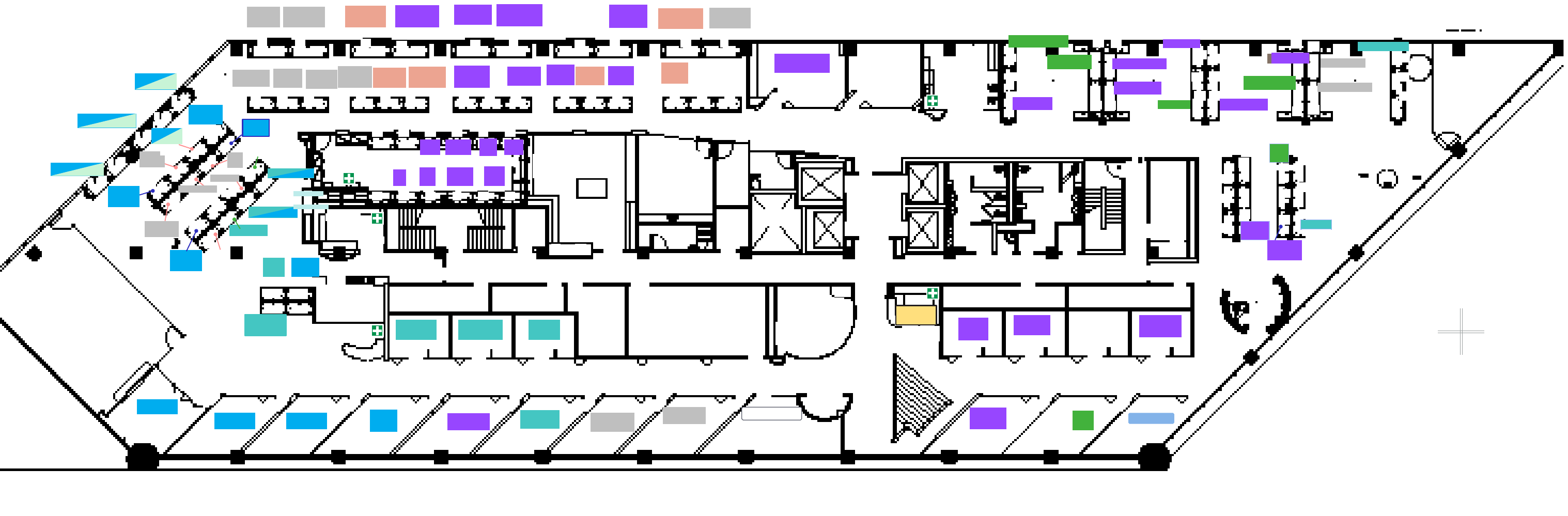 Sanitized sixth-floor office footprint excerpt