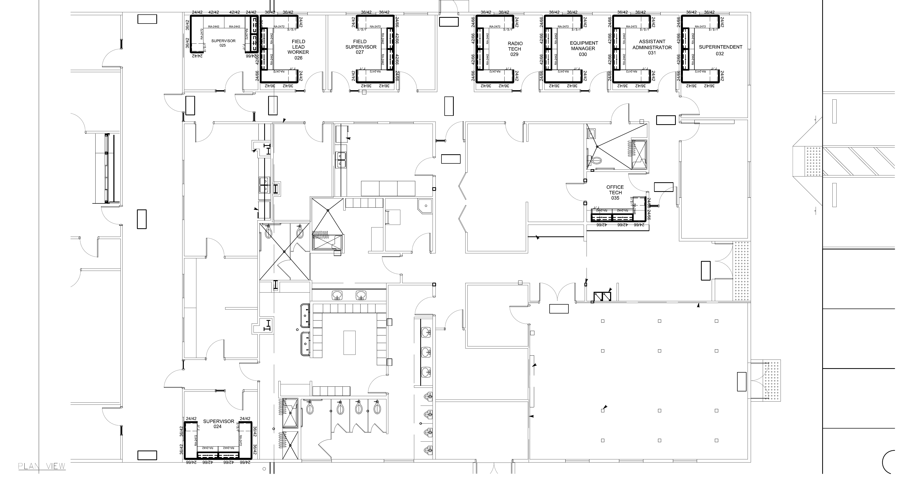 Second floor | Initial layout