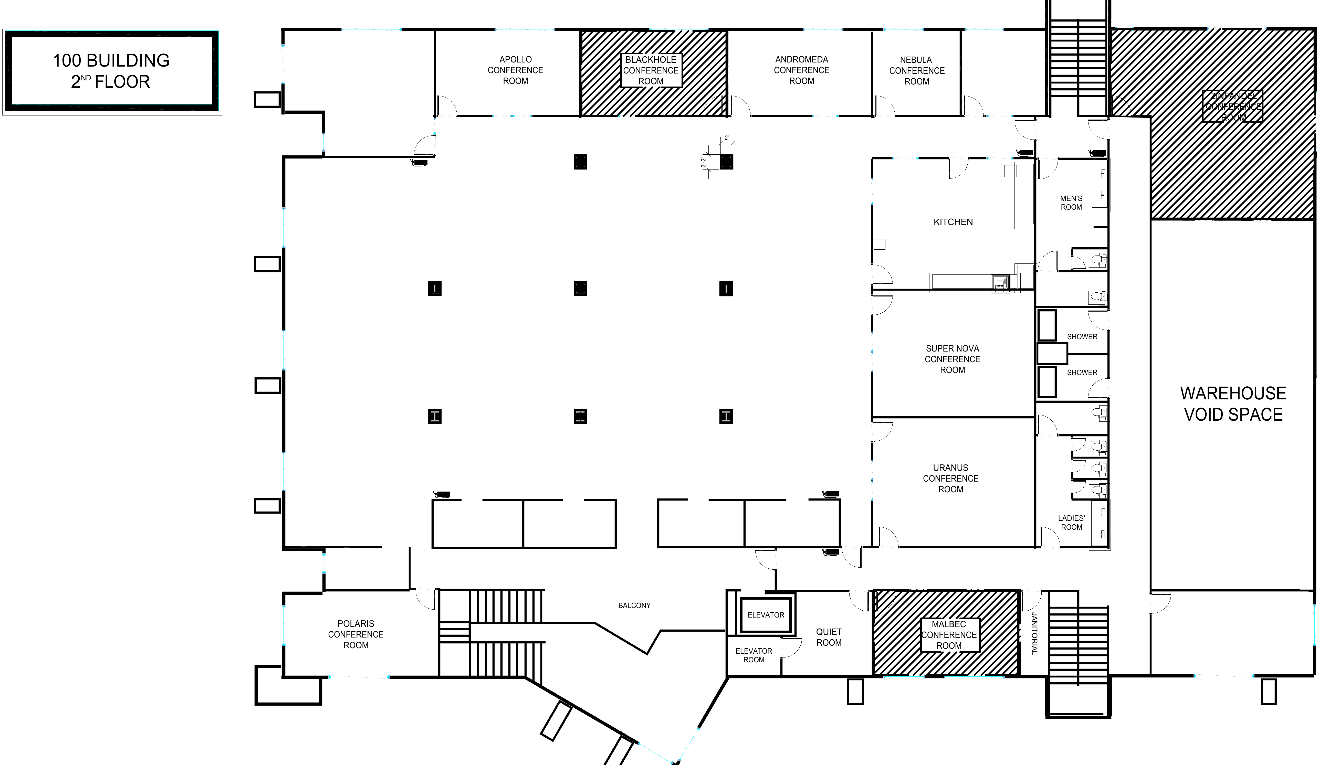 Dassault Systèmes Paso Robles destination meeting-room plan