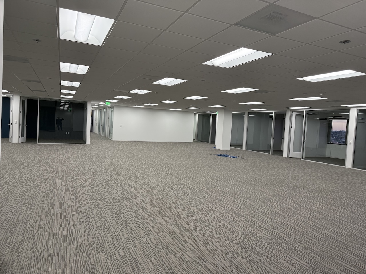 Brown and Caldwell San Diego cleared office interior