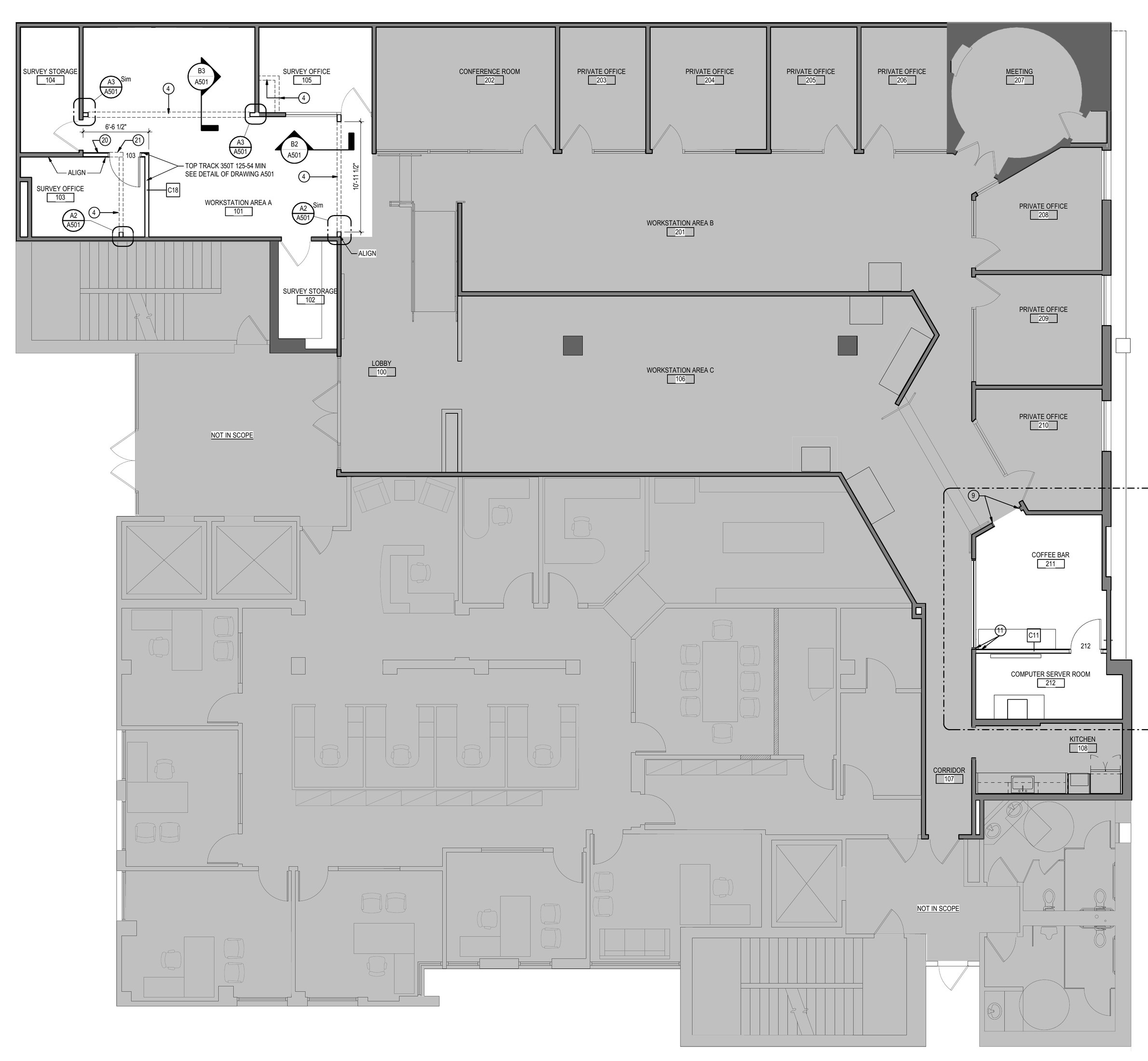 Suite 101 Renovation Plan