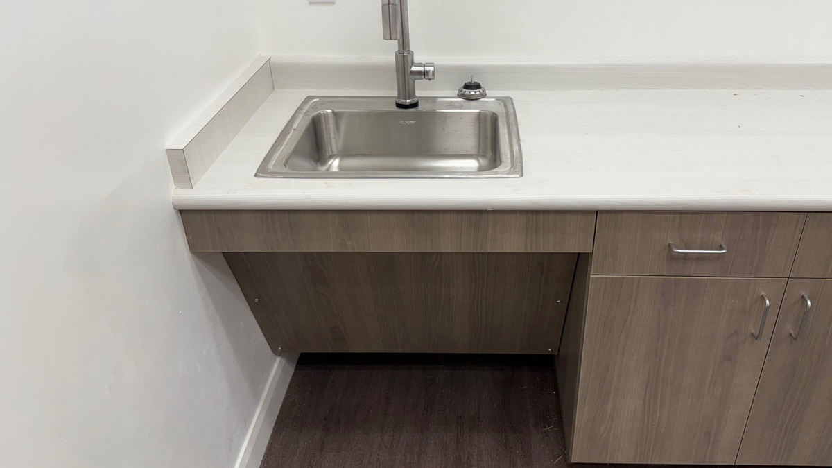 Completed Stantec St. George kitchenette