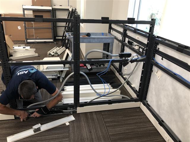 Furniture teardown at CDTFA Rancho Cucamonga | In Progress