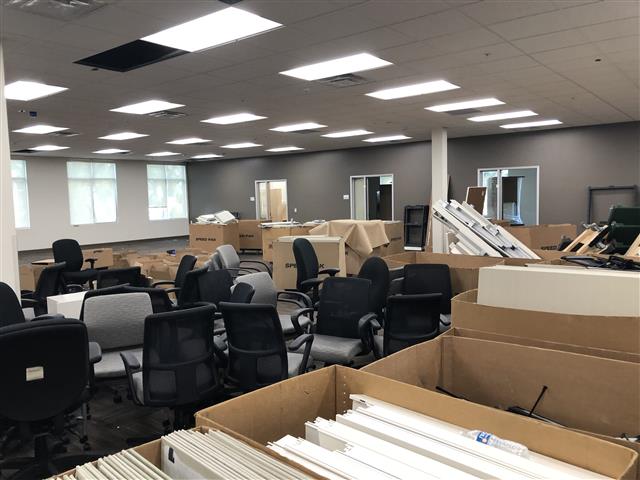 Transport staging at CDTFA Rancho Cucamonga | In Progress